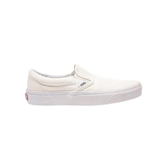 VANS Classic Slip-On White Men\'s Skate Shoes Size 8.5 NEW main image 6